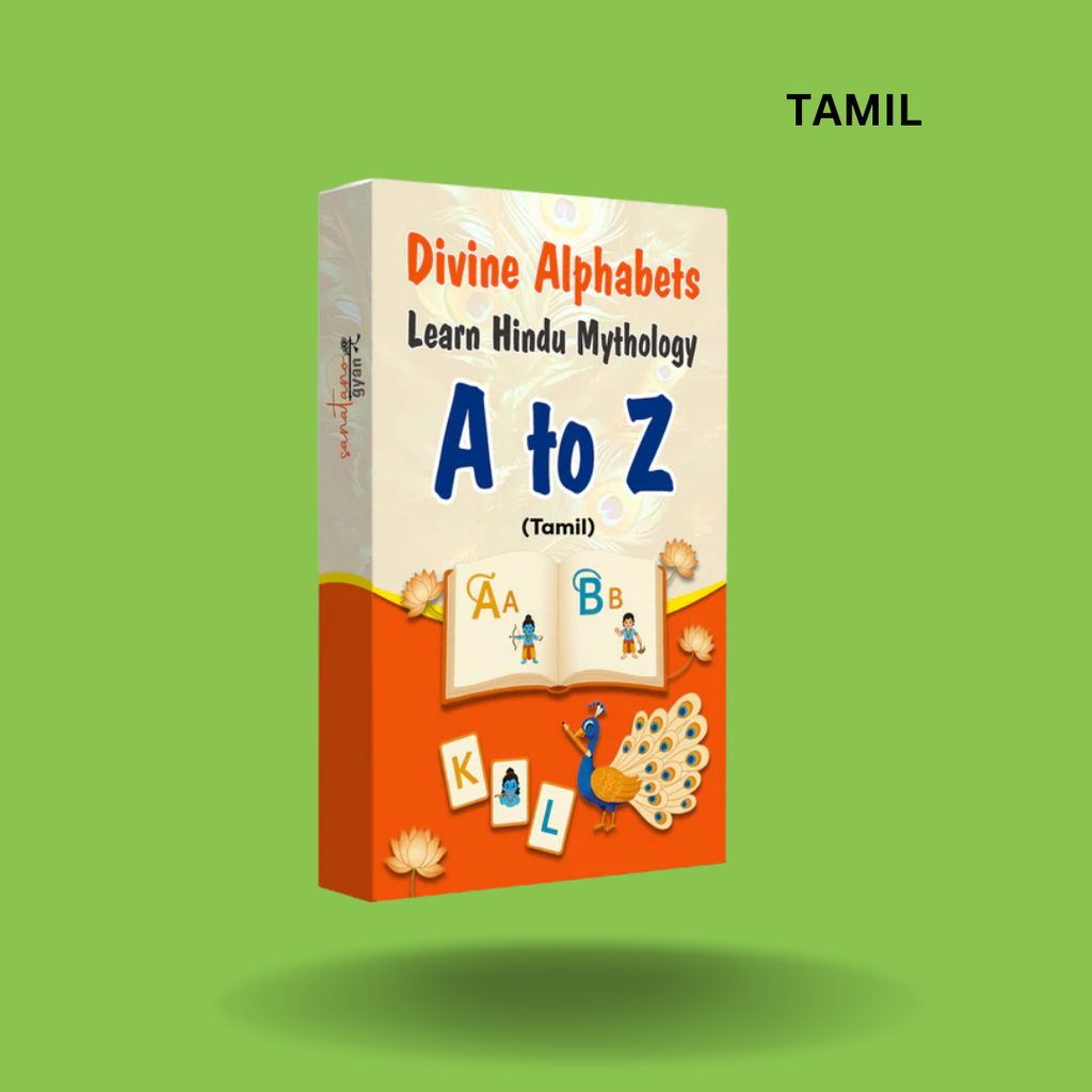 Divine Alphabets Flash Cards TAMIL VERSION