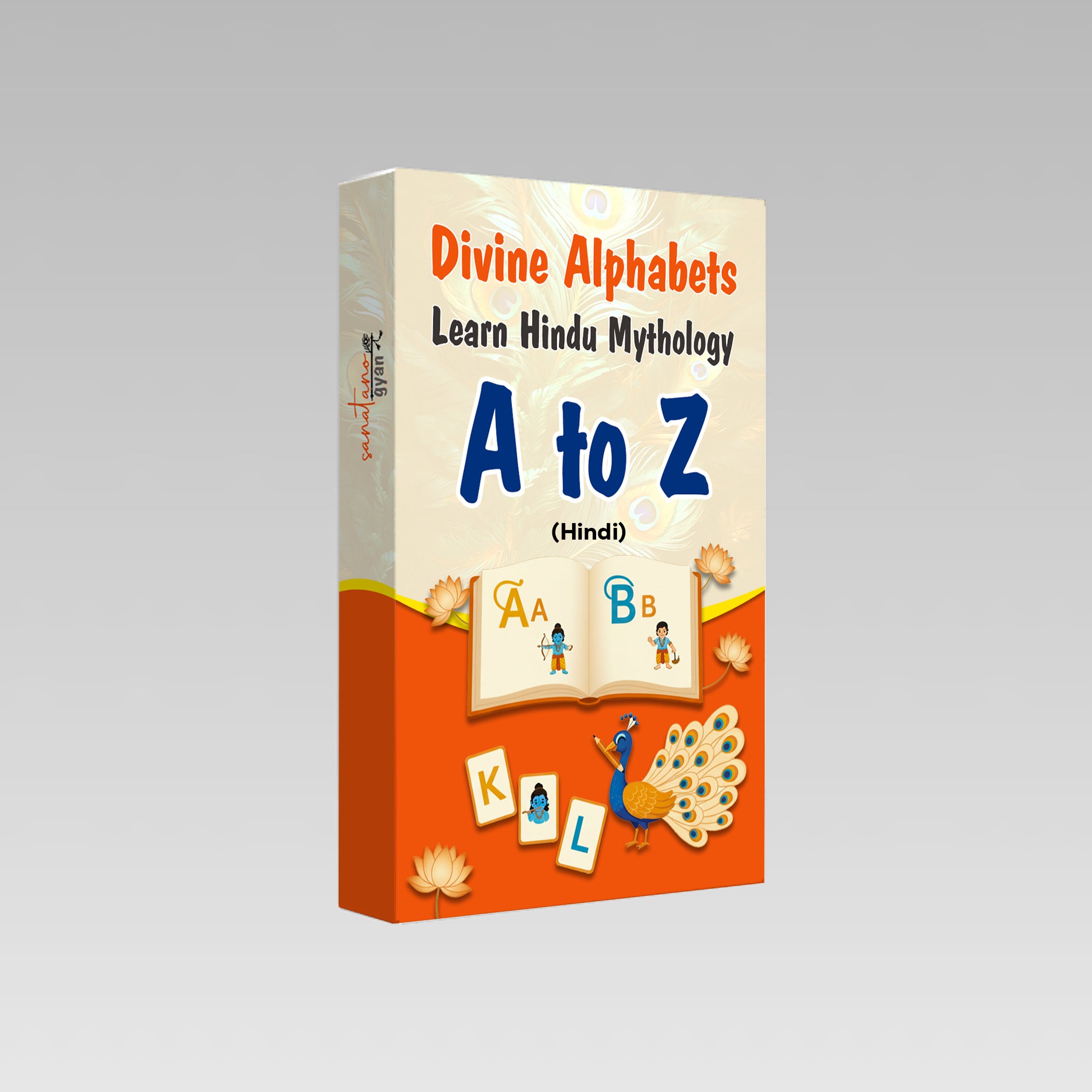 Divine Alphabets Flash Cards HINDI VERSION