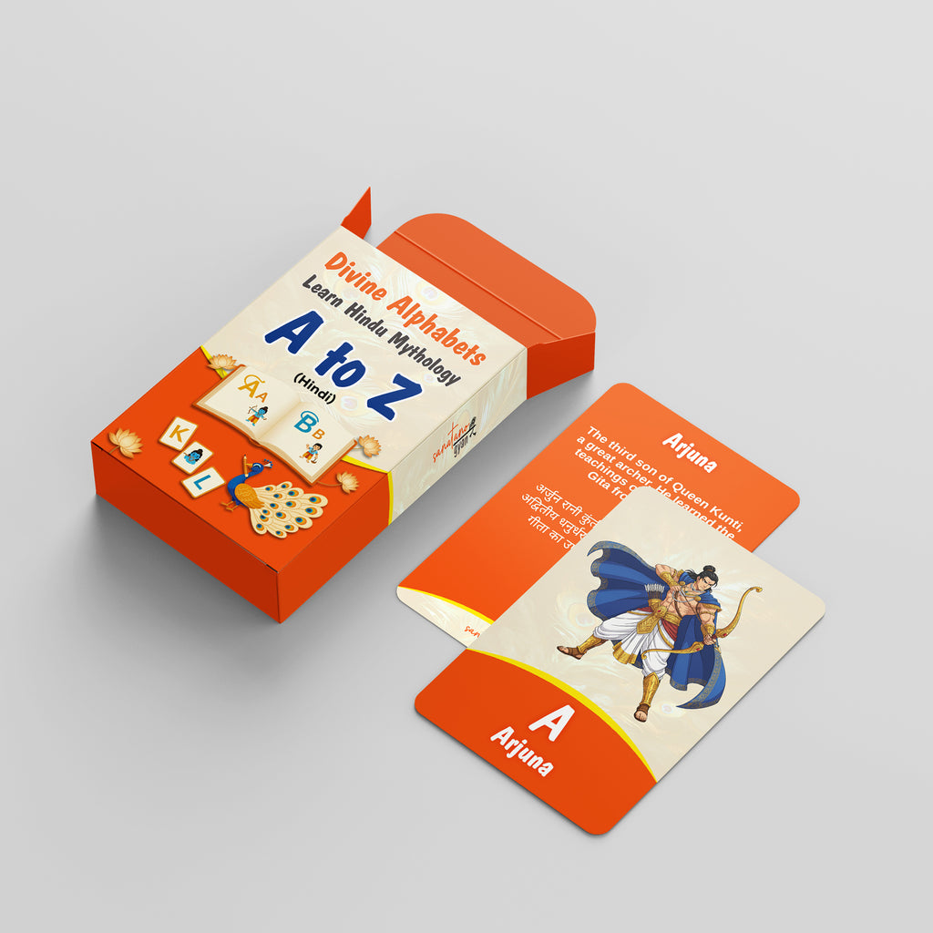 Divine Alphabets Flash Cards HINDI VERSION