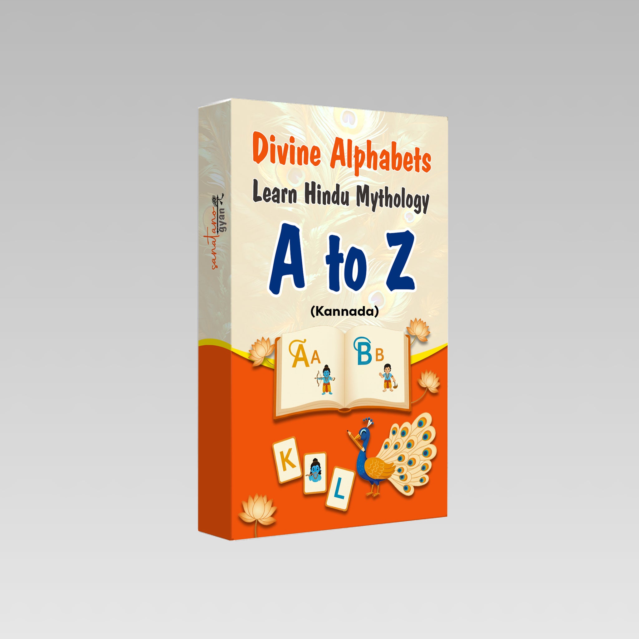 Divine Alphabets Flash Cards KANNADA VERSION
